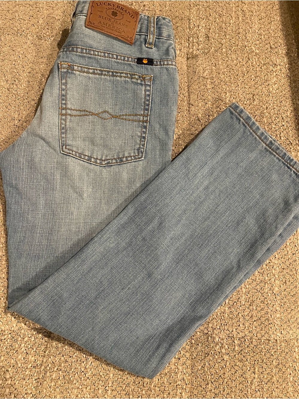 Lucky Brand Bill Straight Jeans